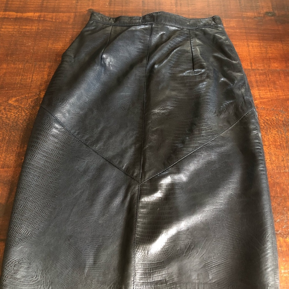 Daniel leather skirt, size 8.